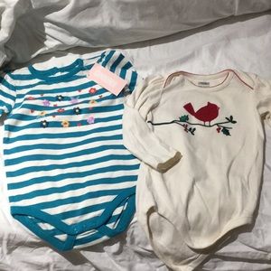 Gymboree onesies 18-24 NWT perfect